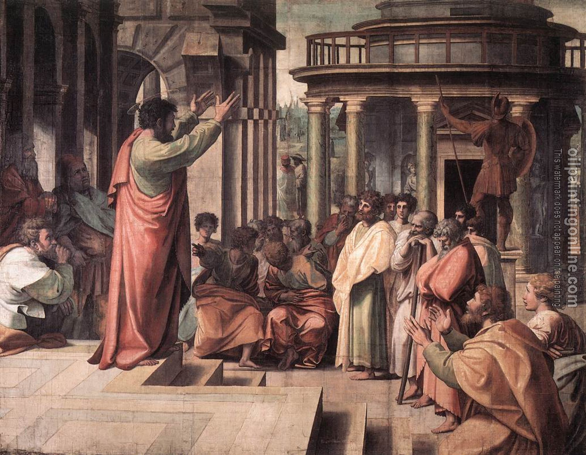 Raphael - St Paul Preaching in Athens